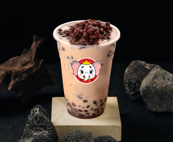 红豆奶茶