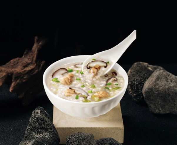 香菇鸡肉粥